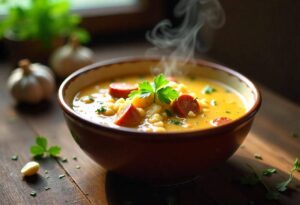 Sausage Parmesan Soup