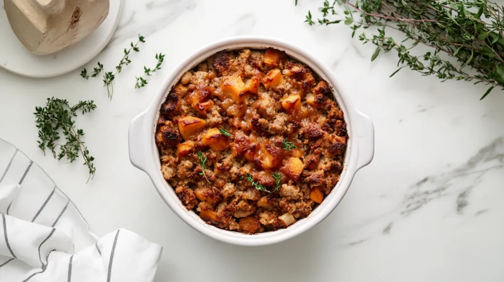 Printable Stove Top Stuffing Meatloaf recipe card