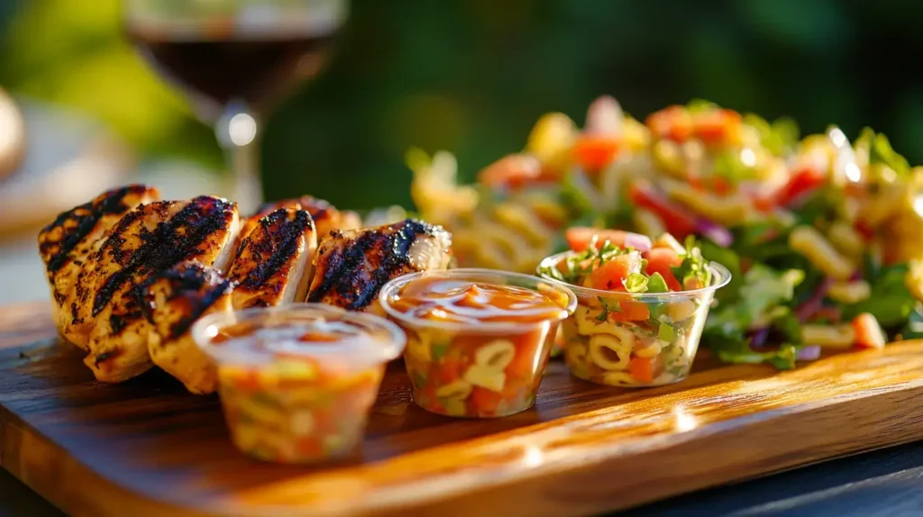 Serving ideas using Olive Garden salad dressing