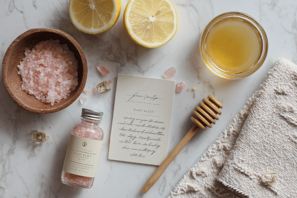 pink salt trick recipe card visual