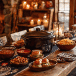 football slow cooker for game day setup