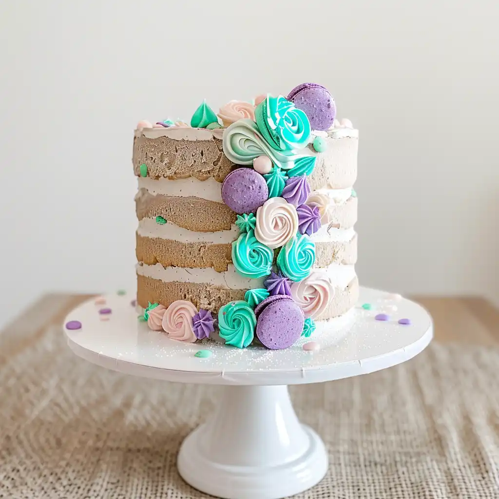 Whimsical Cakes: Enchanting Designs for Magical Celebrations 10 whimsical cake ingredients flat lay